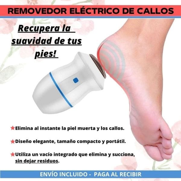 REMOVEDOR ELÉCTRICO DE CALLOS DE LOS PIES👣