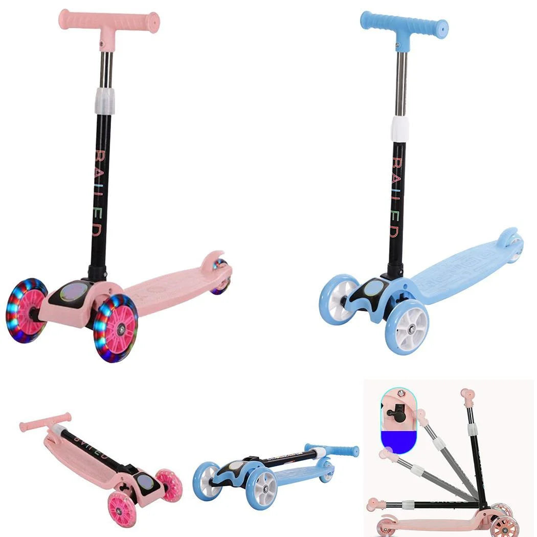 Scooter Patin Infantil Con Luz 3 Ruedas🛼