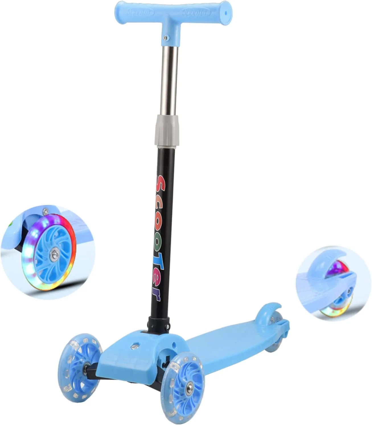 Scooter Patin Infantil Con Luz 3 Ruedas🛼